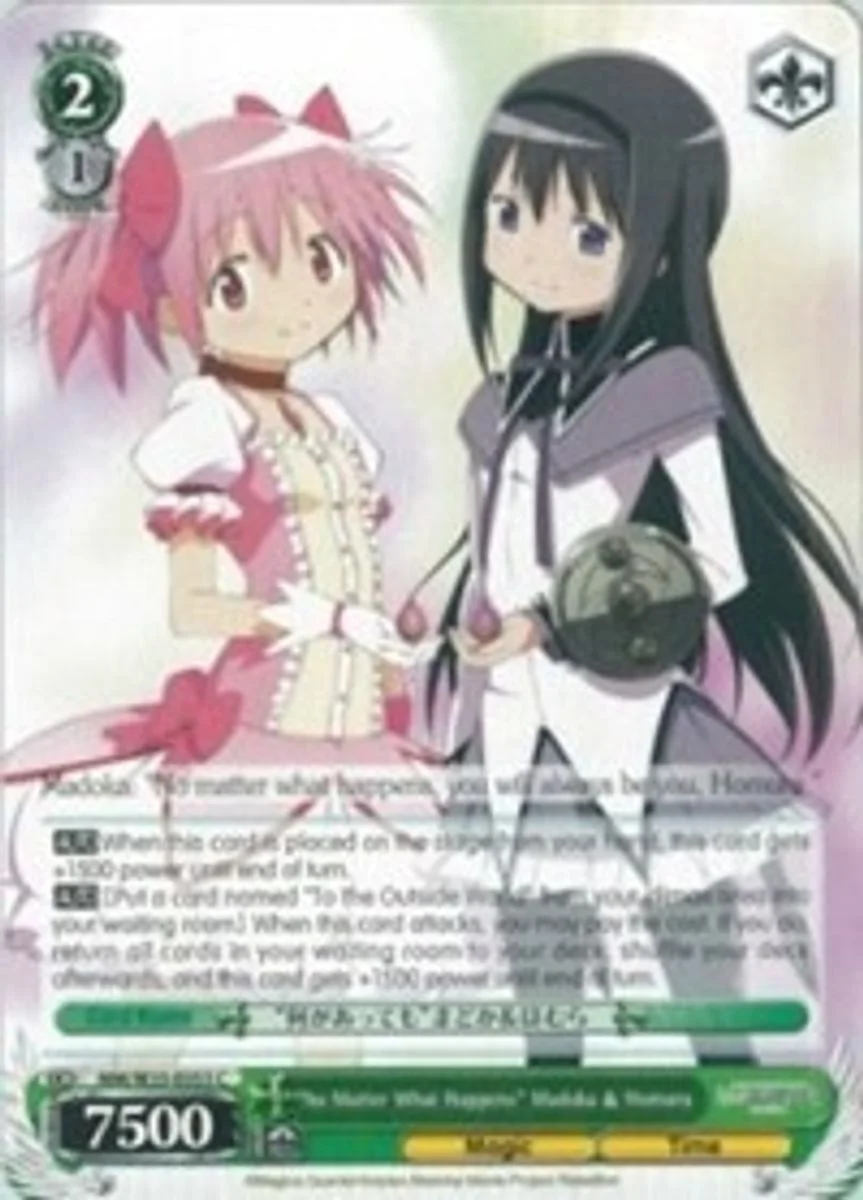 “No Matter What Happens” Madoka & Homura 「MM/W35-E053」「EN」