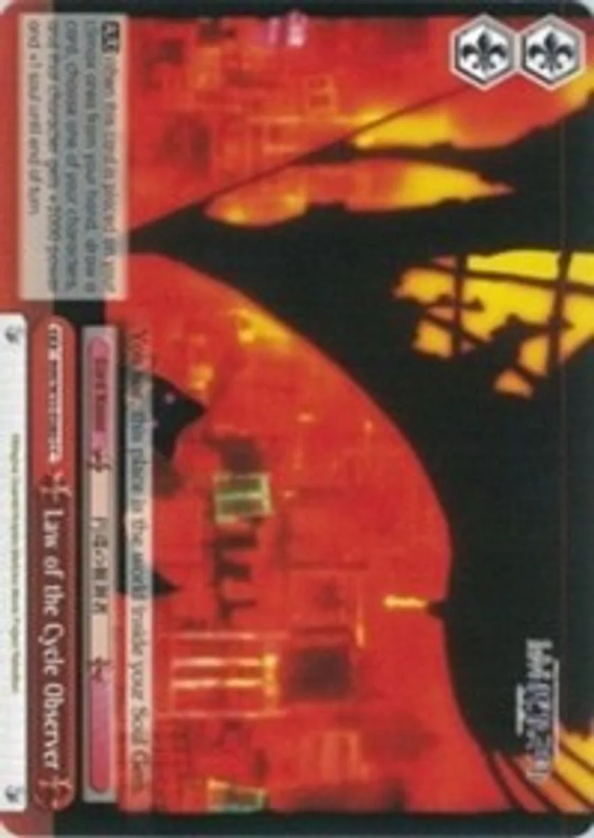 Law of the Cycle Observer 「MM/W35-E080」「EN」
