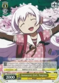 Innocent Girl, Nagisa #MM/W35-E018 · Weiss Schwarz
