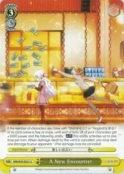 A New Encounter #MM/W35-E022 · Weiss Schwarz