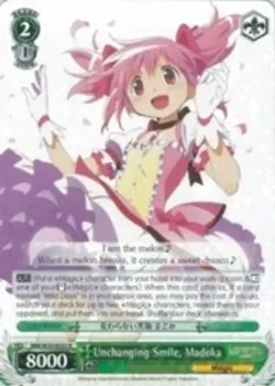 Unchanging Smile, Madoka #MM/W35-E033 · Weiss Schwarz