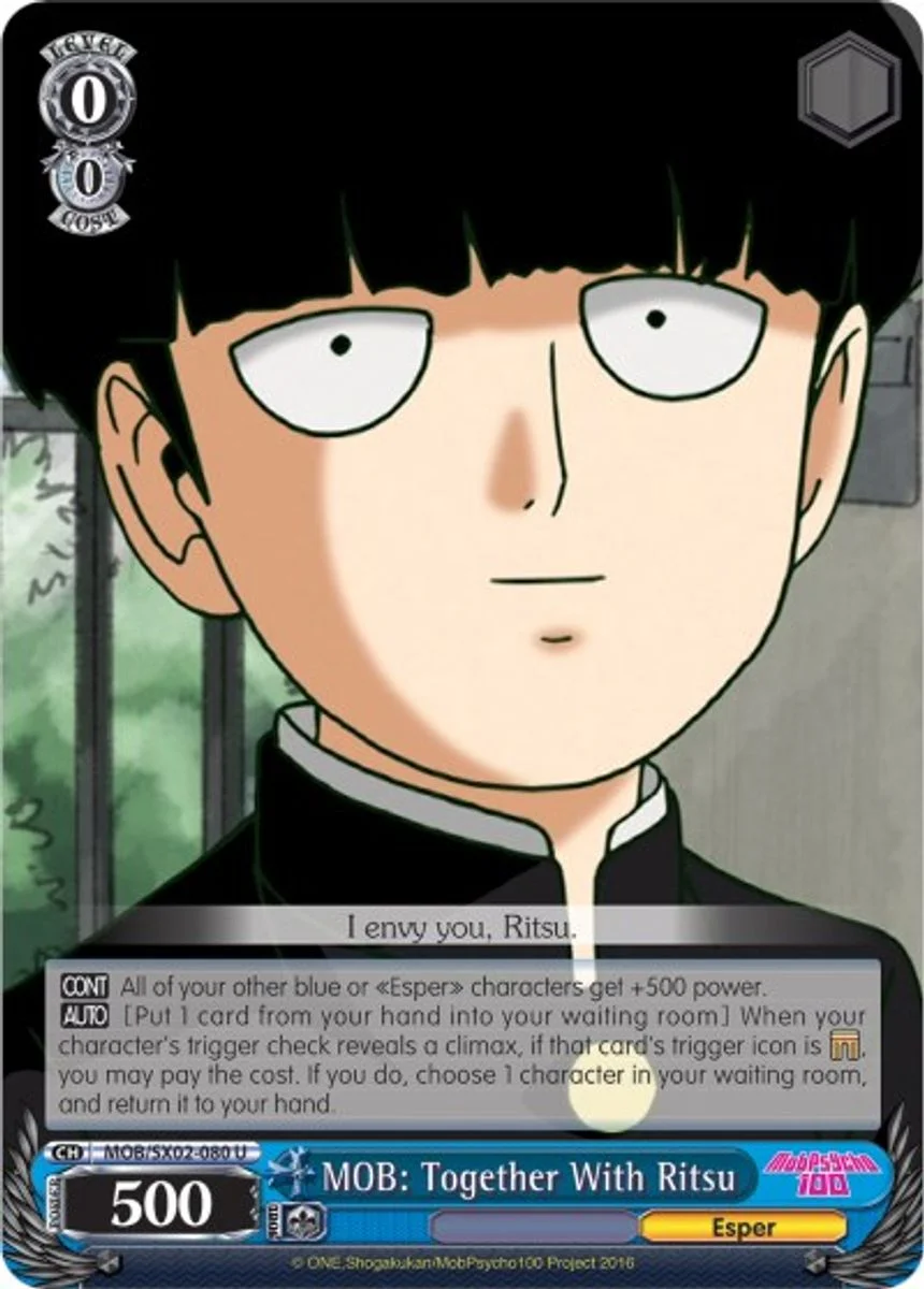 MOB: Together With Ritsu 「MOB/SX02-080」「EN」