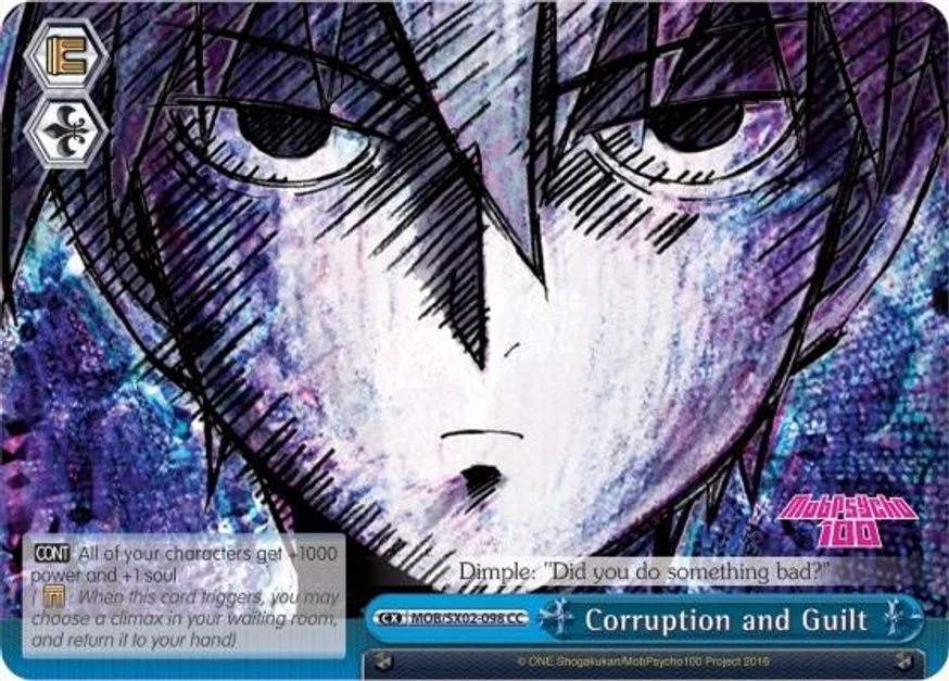 Corruption and Guilt 「MOB/SX02-098」「EN」
