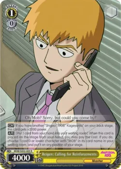 Reigen: Calling for Reinforcements #MOB/SX02-005 · Weiss Schwarz