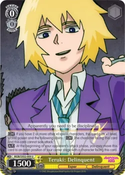 Teruki: Delinquent #MOB/SX02-009 · Weiss Schwarz