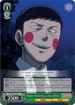 Dimple: Possessing a Claw Minion #MOB/SX02-041 · Weiss Schwarz