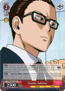Yusuke Sakurai #MOB/SX02-054 · Weiss Schwarz