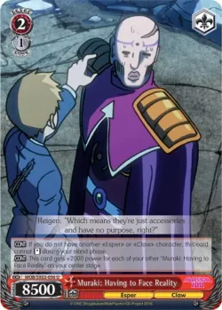 Muraki: Having to Face Reality #MOB/SX02-056 · Weiss Schwarz