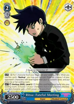 Ritsu: Fateful Meeting 「MOB/SX02-077」「EN」
