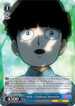 MOB: Childhood Memories 「MOB/SX02-078」「EN」