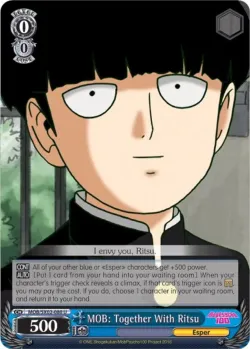 MOB: Together With Ritsu 「MOB/SX02-080」「EN」