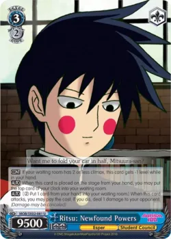 Ritsu: Newfound Powers 「MOB/SX02-081」「EN」