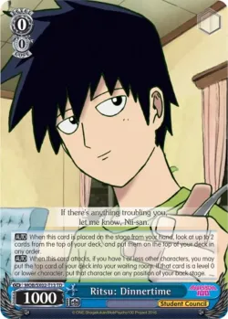 Ritsu: Dinnertime 「MOB/SX02-T13」「EN」