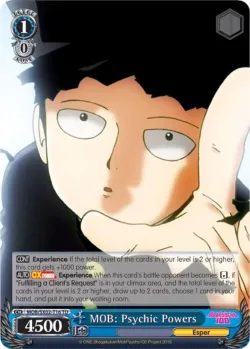 MOB: Psychic Powers 「MOB/SX02-T16」「EN」