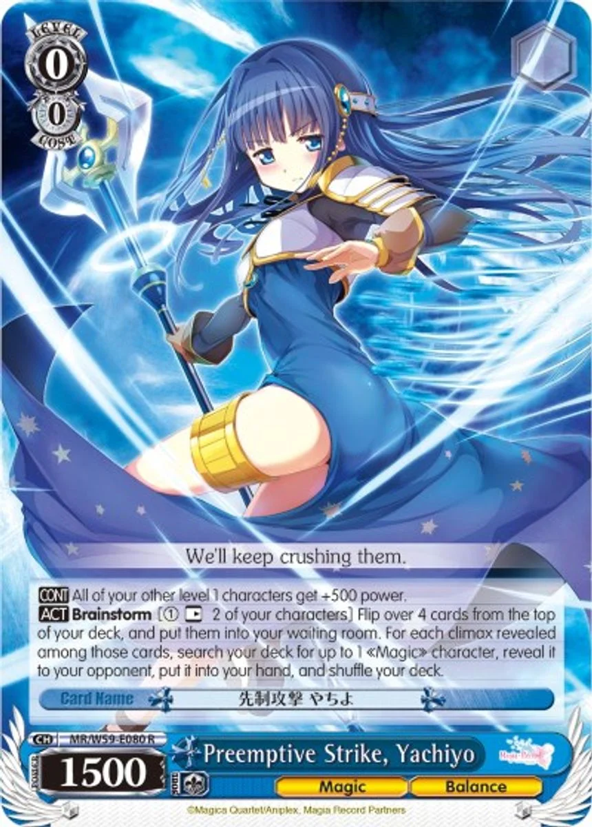 Preemptive Strike, Yachiyo 「MR/W59-E080」「EN」