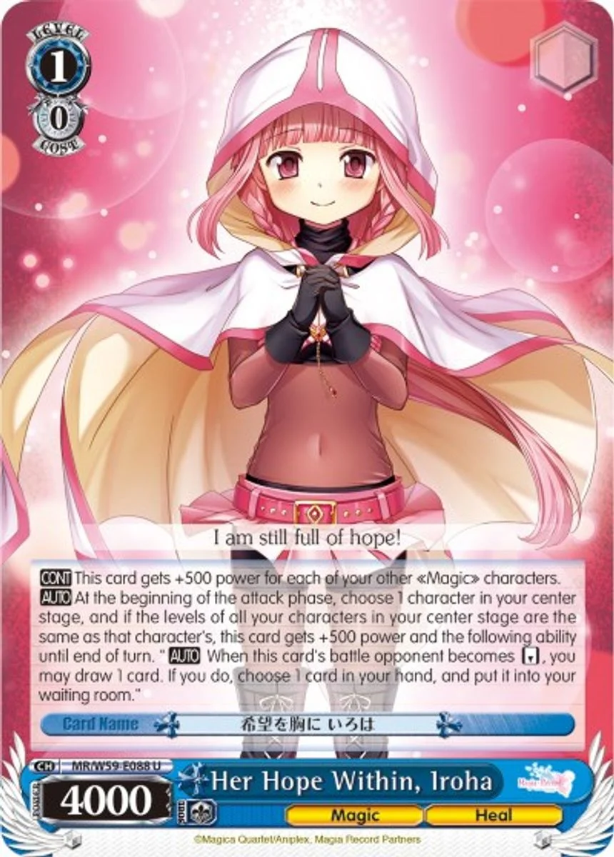 Her Hope Within, Iroha 「MR/W59-E088」「EN」