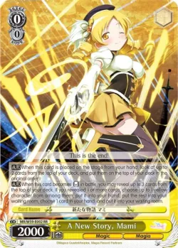 A New Story, Mami #MR/W59-E002 · Weiss Schwarz