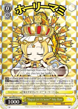 "Magical Girl VS Series?" Holy Mami #MR/W59-E017 · Weiss Schwarz