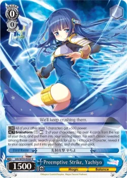 Preemptive Strike, Yachiyo 「MR/W59-E080」「EN」