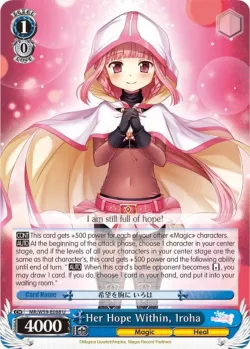 Her Hope Within, Iroha 「MR/W59-E088」「EN」