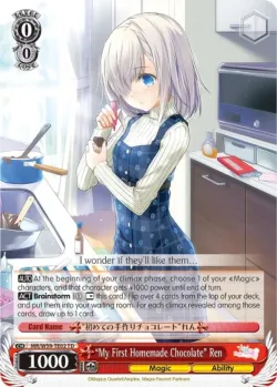 "My First Homemade Chocolate" Ren 「MR/W59-TE02」「EN」
