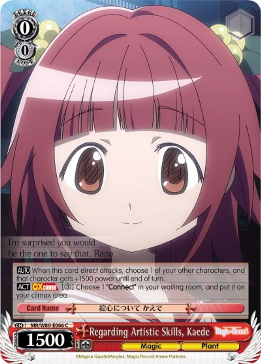 Regarding Artistic Skills, Kaede 「MR/W80-E066」「EN」