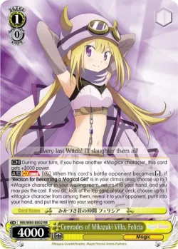 Comrades of Mikazuki Villa, Felicia #MR/W80-E002 · Weiss Schwarz