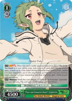 "Pure and Innocent Heart" Sylphiette #MTI/S83-E022 · Weiss Schwarz