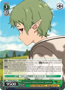 "Tomboyish Childhood Friend" Sylphiette #MTI/S83-E027 · Weiss Schwarz
