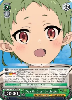 "Sparkly Eyes" Sylphiette #MTI/S83-E035 · Weiss Schwarz