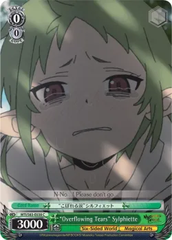 "Overflowing Tears" Sylphiette #MTI/S83-E038 · Weiss Schwarz