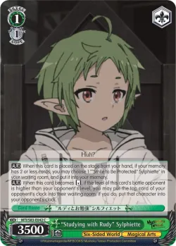 "Studying with Rudy" Sylphiette #MTI/S83-E042 · Weiss Schwarz