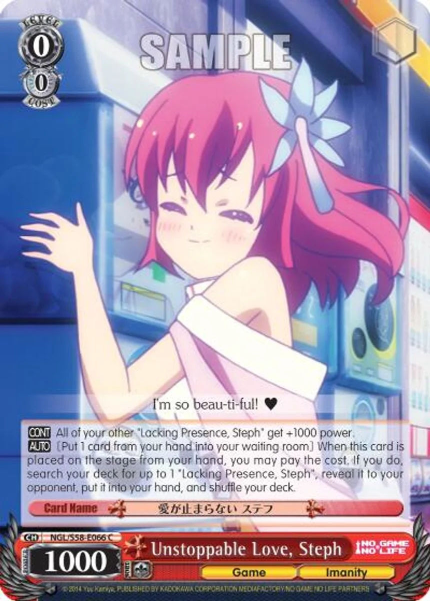 Unstoppable Love, Steph 「NGL/S58-E066」「EN」