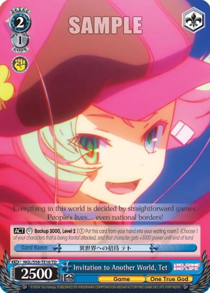 Invitation to Another World, Tet 「NGL/S58-TE16」「EN」