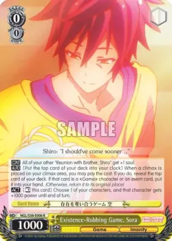 Existence-Robbing Game, Sora #NGL/S58-E006 · Weiss Schwarz