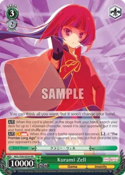 Kurami Zell #NGL/S58-E024 · Weiss Schwarz