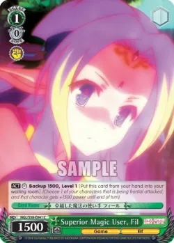 Superior Magic User, Fil #NGL/S58-E041 · Weiss Schwarz