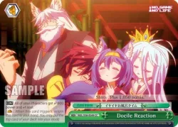 Docile Reaction #NGL/S58-E049 · Weiss Schwarz