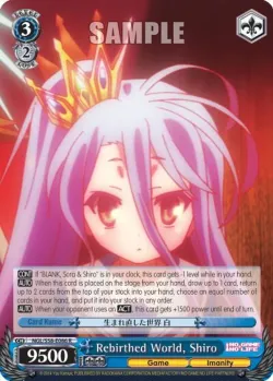 Rebirthed World, Shiro 「NGL/S58-E086」「EN」