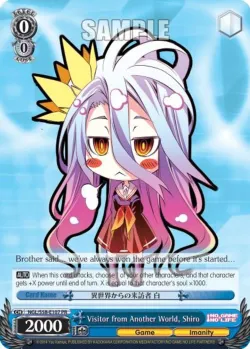 Visitor from Another World, Shiro 「NGL/S58-E107」「EN」