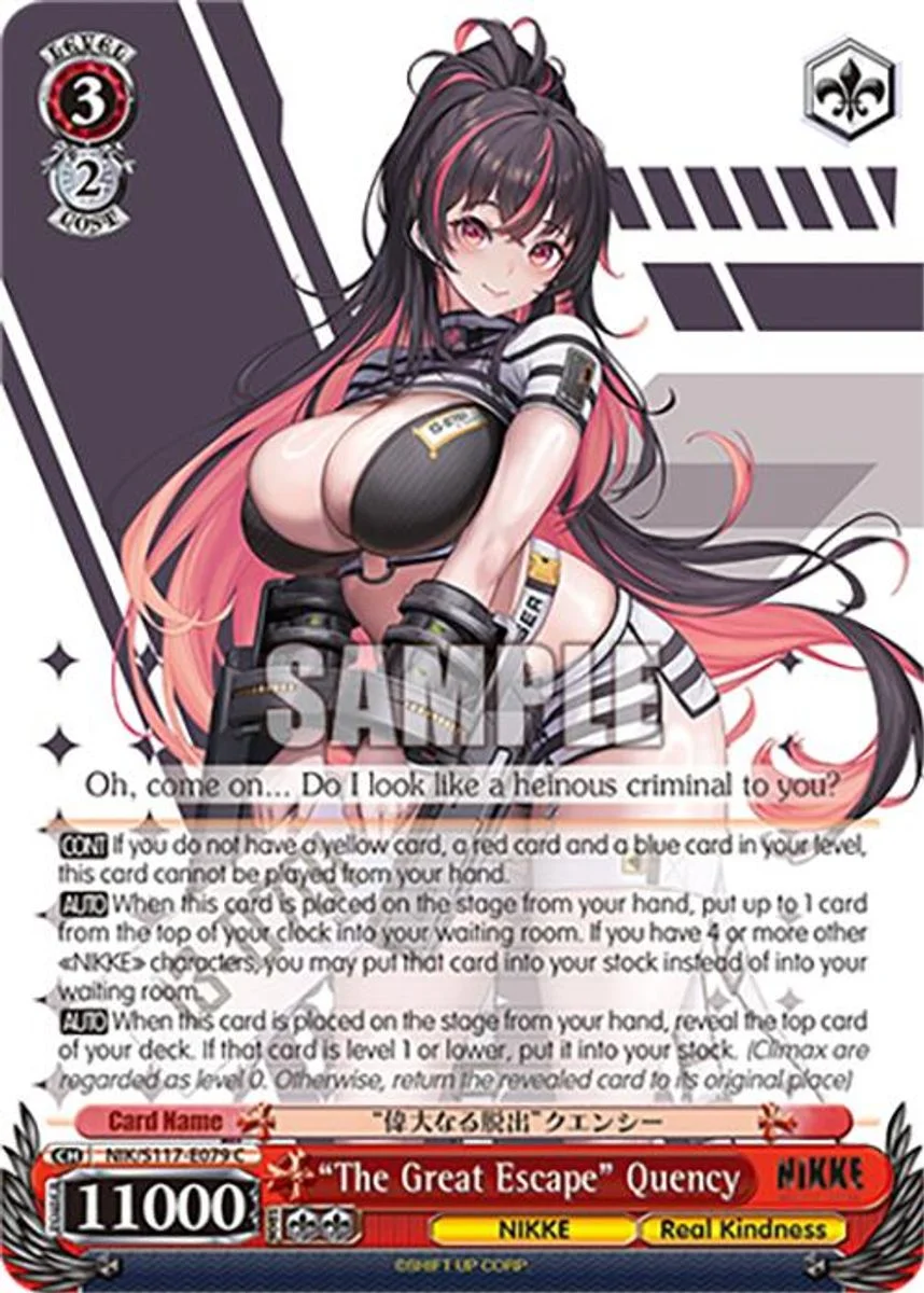 “The Great Escape” Quency 「NIK/S117-E079」「EN」