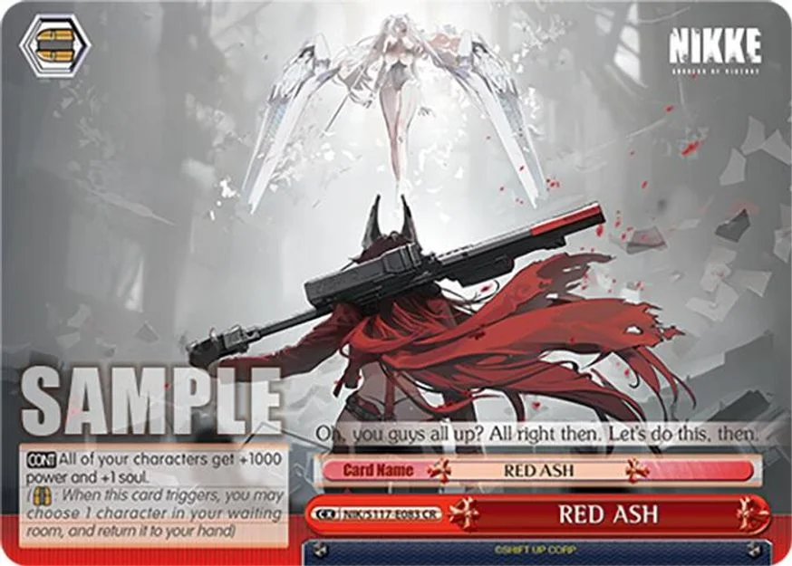 RED ASH 「NIK/S117-E083」「EN」