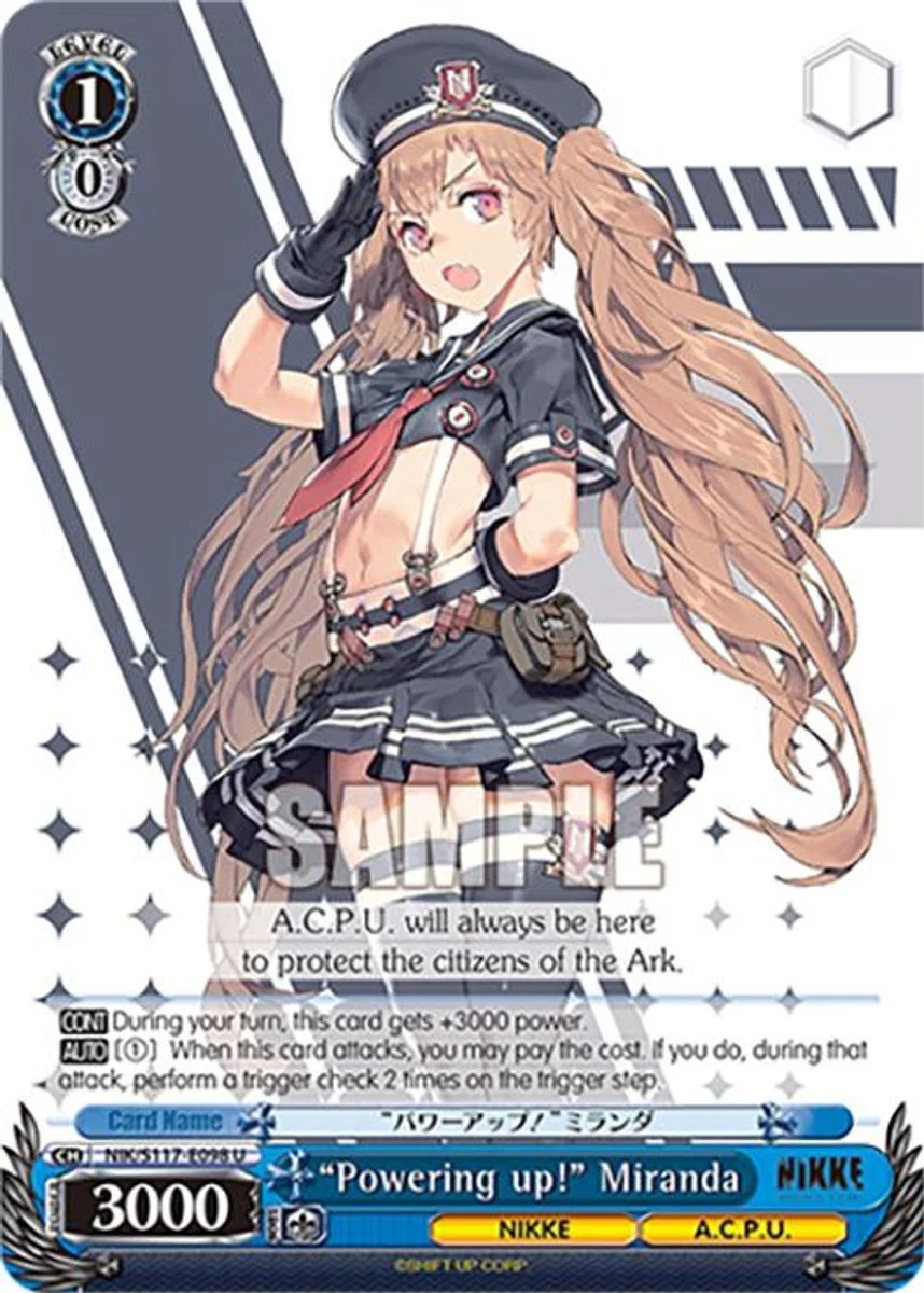 “Powering up!” Miranda 「NIK/S117-E098」「EN」