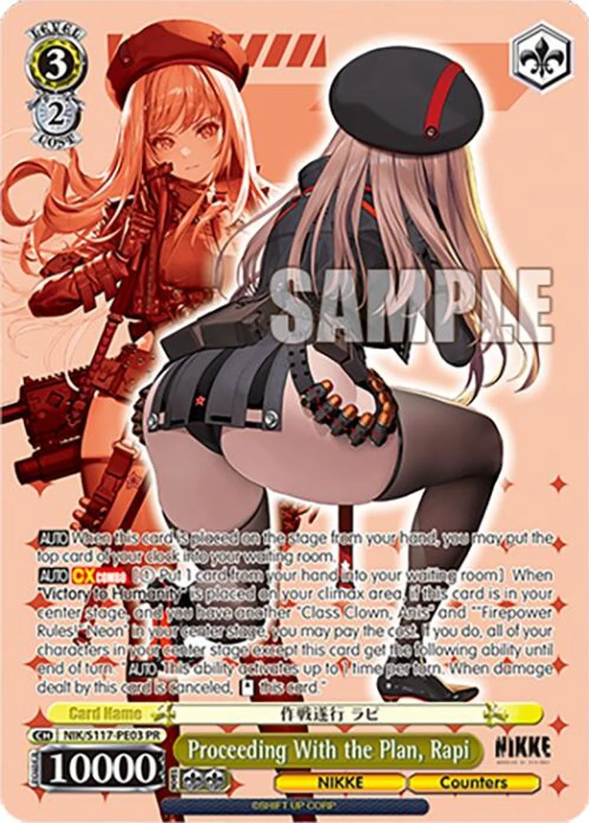 Proceeding With the Plan, Rapi 「NIK/S117-PE03」「EN」