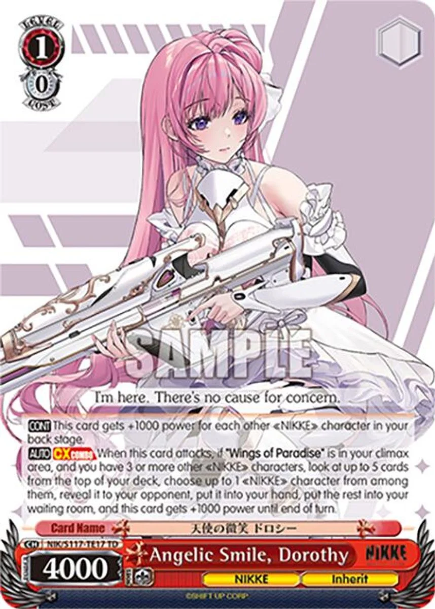 Angelic Smile, Dorothy 「NIK/S117-TE17」「EN」