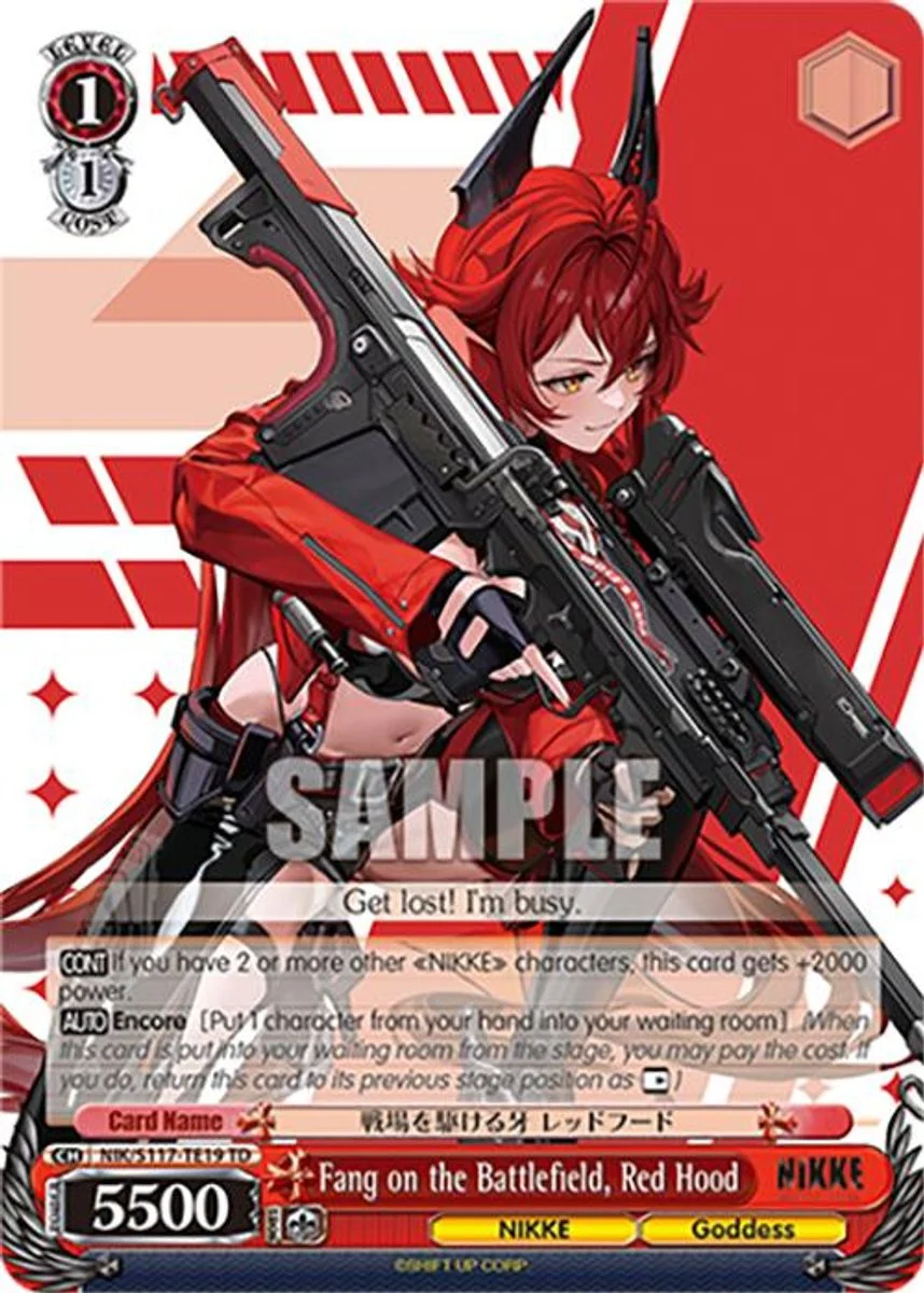 Fang on the Battlefield, Red Hood 「NIK/S117-TE19」「EN」