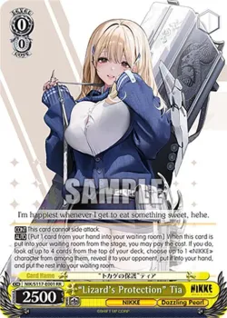“Lizard's Protection” Tia #NIK/S117-E001 · Weiss Schwarz