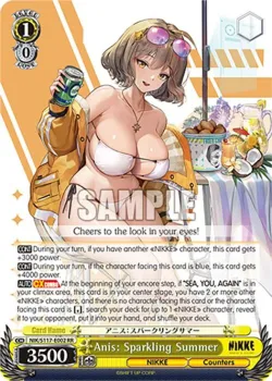 Anis: Sparkling Summer #NIK/S117-E002 · Weiss Schwarz