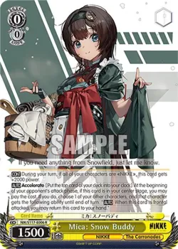 Mica: Snow Buddy #NIK/S117-E006 · Weiss Schwarz