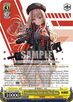 Proceeding With the Plan, Rapi #NIK/S117-E010 · Weiss Schwarz